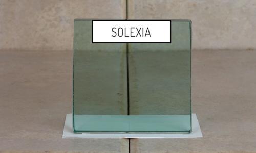 Browns Glass Shop Pattern Glass Shower Enclosure Cabinet Door - Solexia